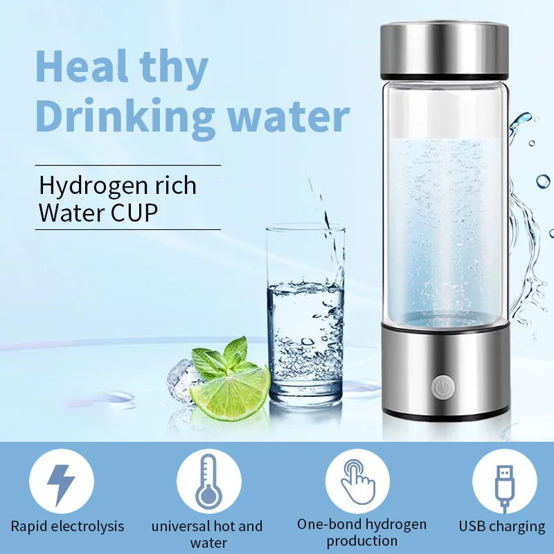 Hydrogen Water Bottle - 420mL